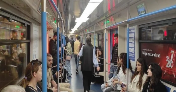 Yeddi ayda metro ilə 129 milyon sərnişin daşınıb