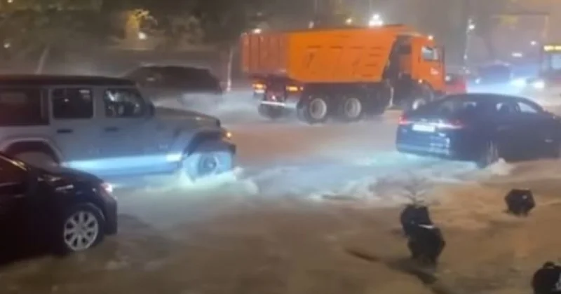 Güclü leysan Tbilisi və ətraf bölgələrdə ciddi fəsadlar törədib