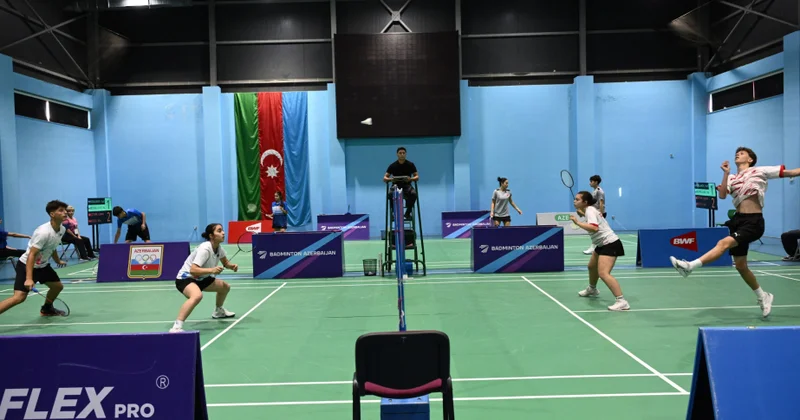 Bakıda badminton üzrə beynəlxalq turnirə start verilib