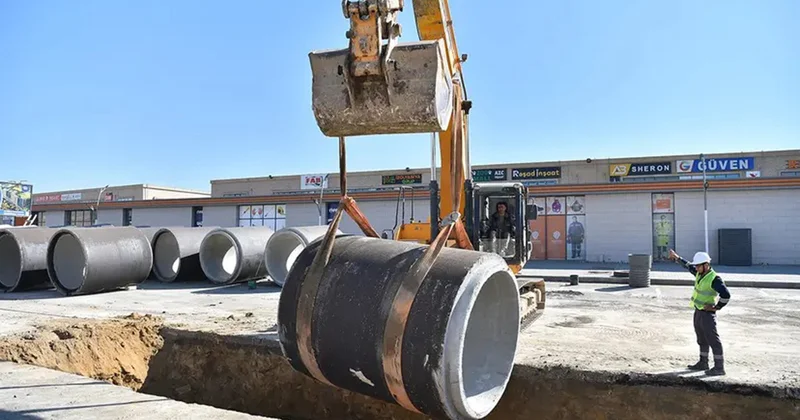 Xırdalanda 3296 metr yeni kanalizasiya kollektoru inşa edilir