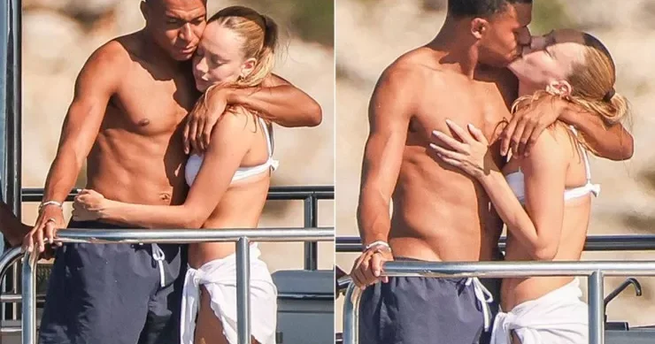 Mbappe sevgilisi ilə dənizin ortasında romantik anlar yaşadı FOTOLAR