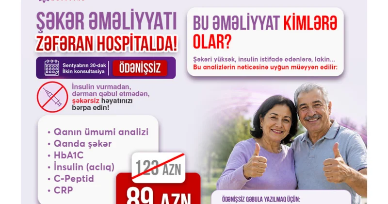 Şəkər xəstəliyindən əməliyyatla azad olmağın mümkün olduğunu bilirdiniz?