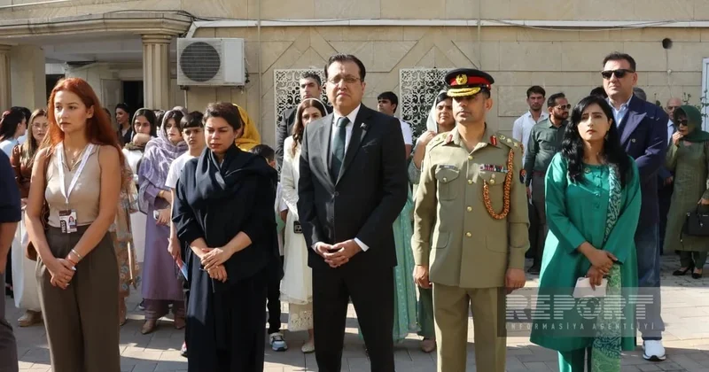 Pakistanın Azərbaycandakı səfirliyində ölkənin müstəqilliyinin 79 cu ildönümü qeyd edilib FOTO