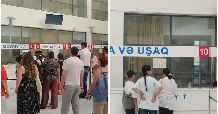 В больнице Абшеронского района из двух окон обслуживания работает только одно ЖАЛОБА