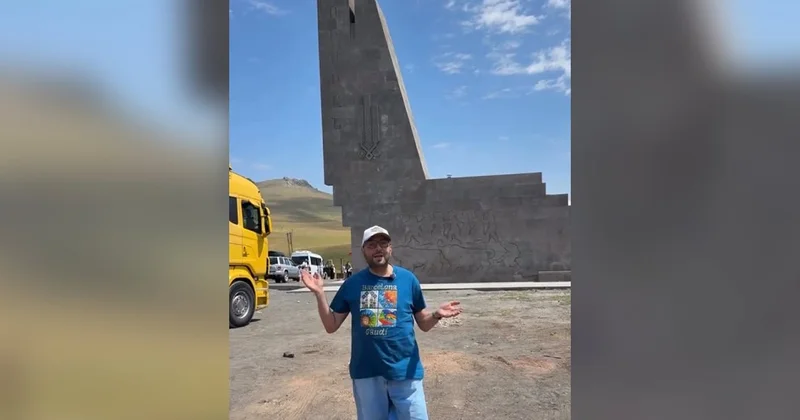 Asatryan Zəngəzur dəhlizinin keçəcəyi ərazidən paylaşım etdi Video