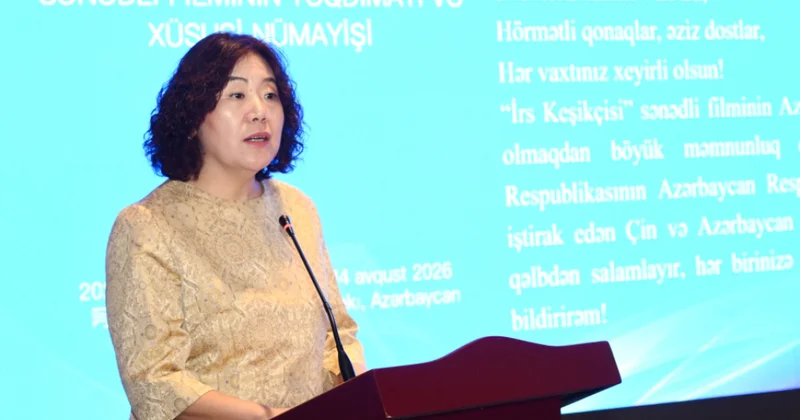 Səfir: Çin Radio və Televiziya Mərkəzi Azərbaycan mediasına bir sıra proqramlar təqdim edəcək