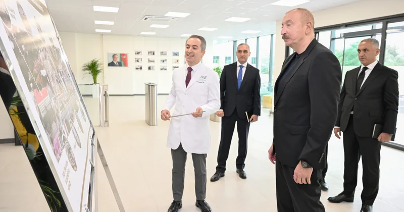 Президент Алиев открыл в Ханкенди здание клиники и учебный корпус Minval Politika