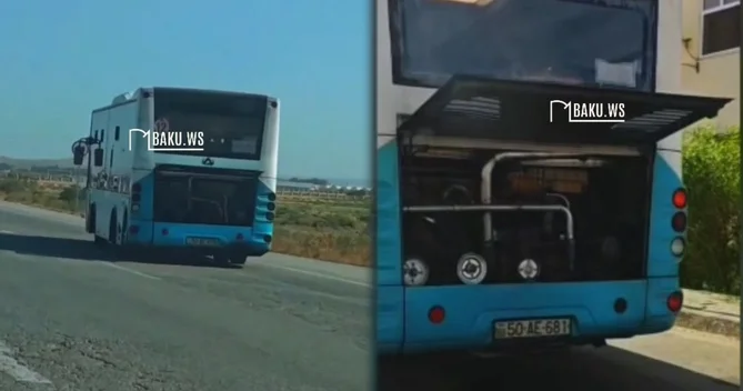 Daha bir avtobusla bağlı ŞİKAYƏT Sərnişinlər yarı yolda qalır