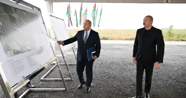 Prezident İlham Əliyev Füzulidə FOTOLAR