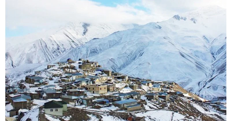 Şahdağda qar yağır FAKTİKİ HAVA