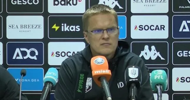 Oyunun nəticəsi ədalətli idi Valdas Dambrauskas
