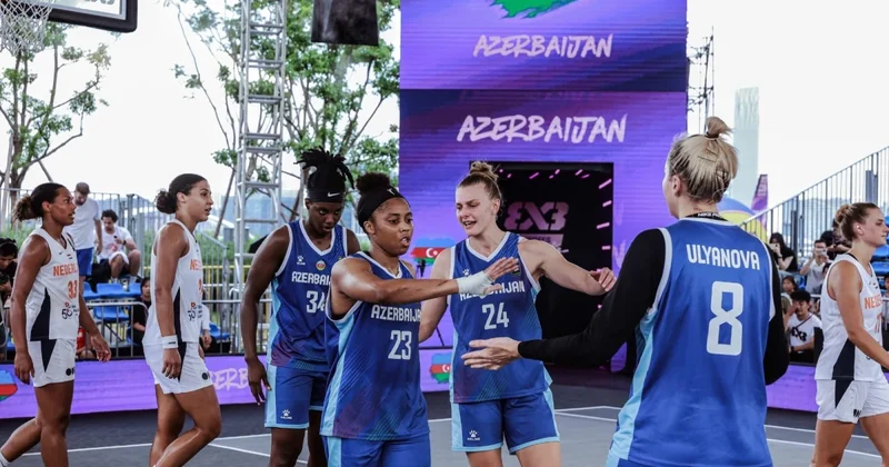 3x3 qadın millimiz Dünya Seriyasında ikinci olub