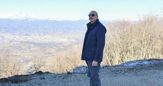 İlham Əliyev Hadruta getdi