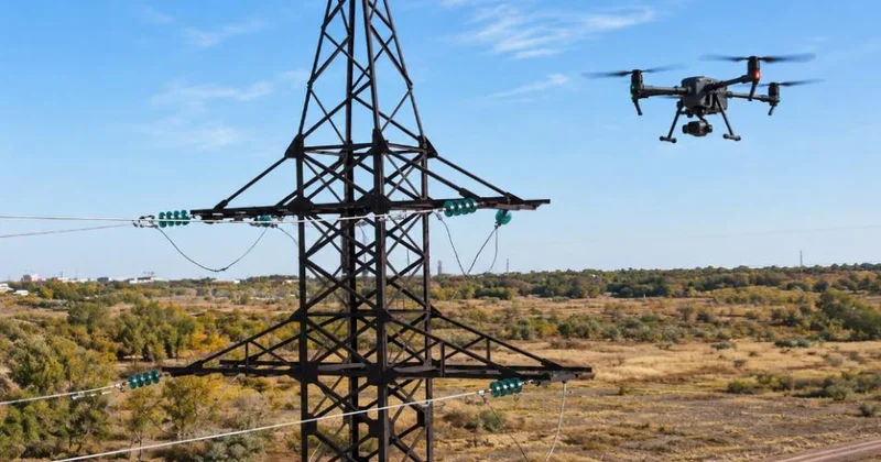 Qazaxıstanda enerji obyektlərinə nəzarət üçün dronlardan istifadə olunur