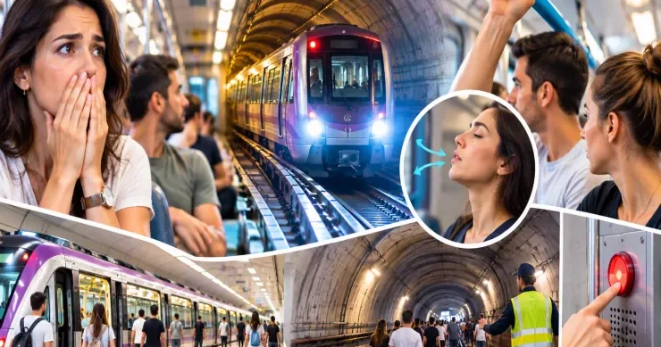 Metro tuneldə dayansa, nə etməlisiniz? Panika təhlükəni ikiqat artırır