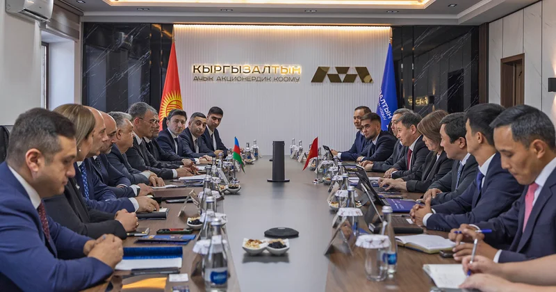 “AzerGold” və “Kyrgyzaltyn” şirkətləri əməkdaşlıq edəcək
