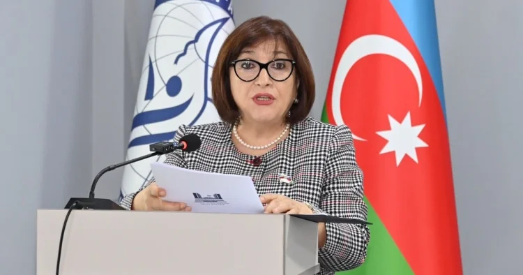 Milli Məclisin sədri Qoşulmama Hərəkatının Gənclər Təşkilatının Baş Qərargahında çıxış edib