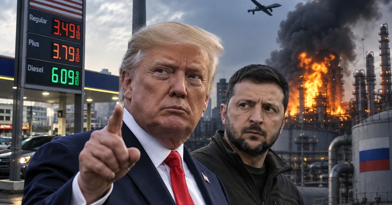 Зеленский стрелочник , или Зачем Трамп обвинил Украину в дизельном кризисе ТОЧКА ЗРЕНИЯ