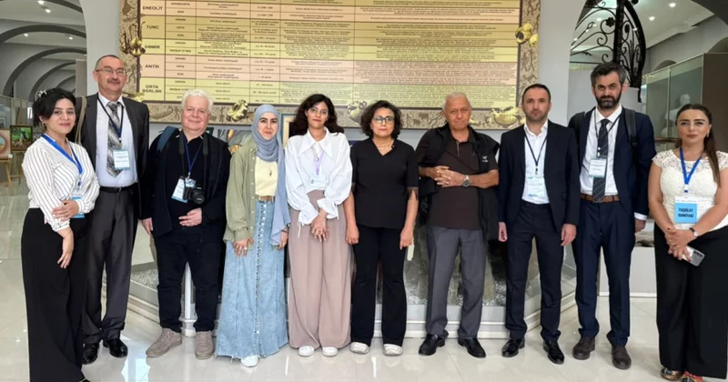 XIV Beynəlxalq Altay Topluluqları Simpoziumunun iştirakçıları Muzey Sərgi zalını ziyarət ediblər