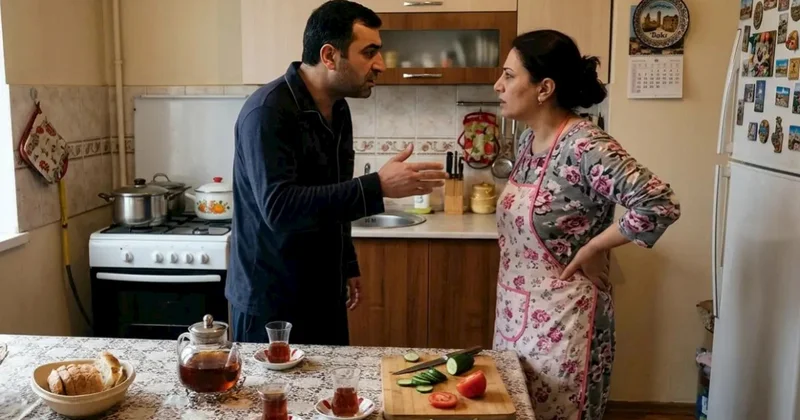 Bakıda kişi ona yemək verməyən arvadını döydü