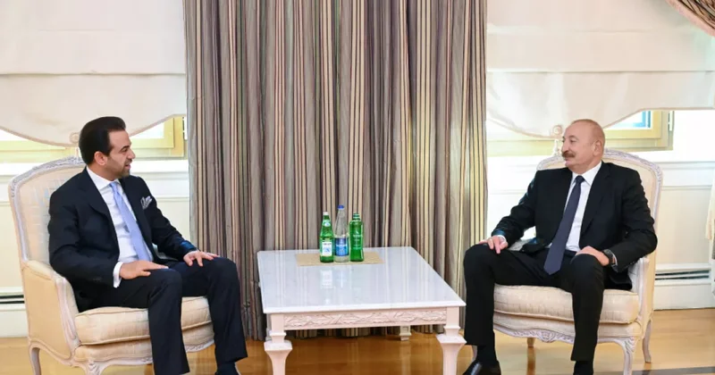 Алиев принял генсекретаря Мусульманского совета старейшин ФОТО