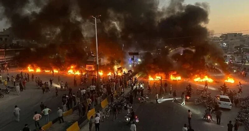Suriyada benzinin qiyməti artdı, etirazlar başladı Video