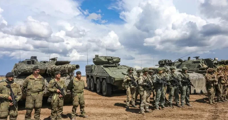 Almaniyanın Litvadakı briqadasında şəxsi heyətin 80 faizi könüllülər hesabına komplektləşdirilib