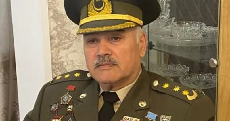 Veteran polkovnik vəfat etdi Foto