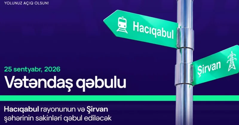 AAYDA nın sədri Hacıqabul və Şirvan sakinlərinin müraciətlərini dinləyəcək