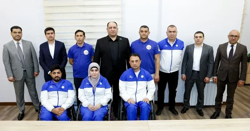 MPK rəhbərliyi Avropa çempionatlarında çıxış etmiş paralimpiyaçılarla görüşüb FOTO
