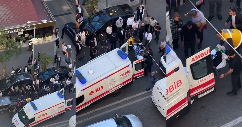Bakıda avtomobil qadını xəstəxanalıq etdi