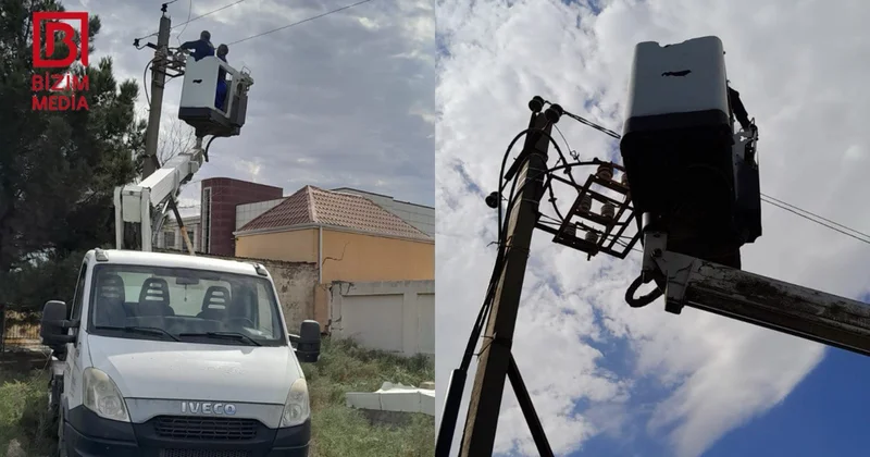 Bizim.Media YAZDI Abşeronda oğurlanan elektrik açarı yenisi ilə ƏVƏZLƏNDİ FOTO/VİDEO