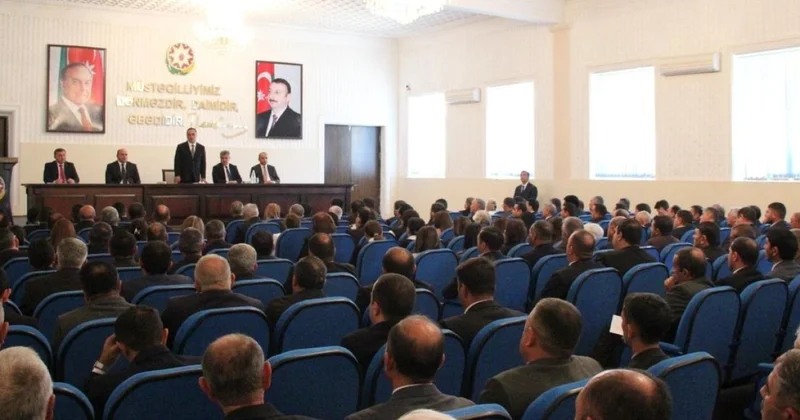 Goranboyda icra başçısı yanında Şuranın növbəti iclası keçirilib FOTOLAR