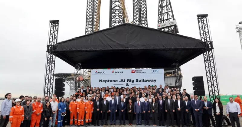 SOCAR модернизировала и спустила в море установку Нептун для месторождения Умид
