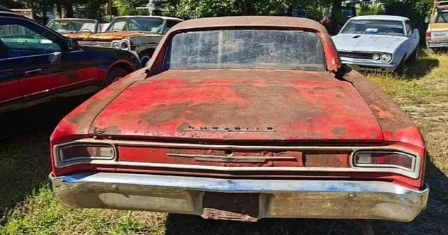 Nadir Chevrolet Chevelle zibilxanada tapılıb...