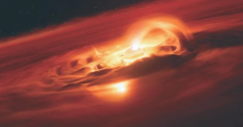 Ətrafındakı materialı sürətlə udan yeni planet kəşf edilib