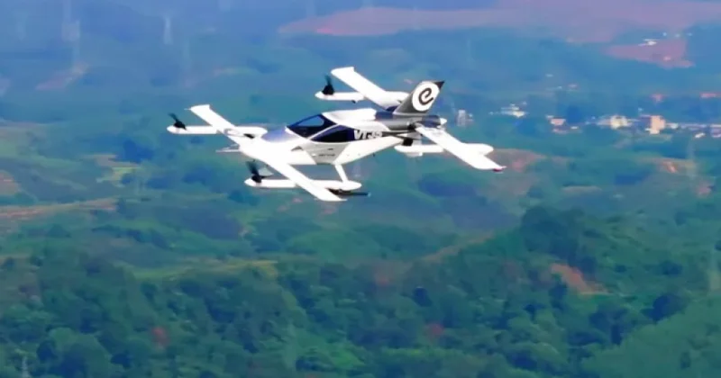Çində ilk pilotsuz hava taksisi sınaqdan keçirilib