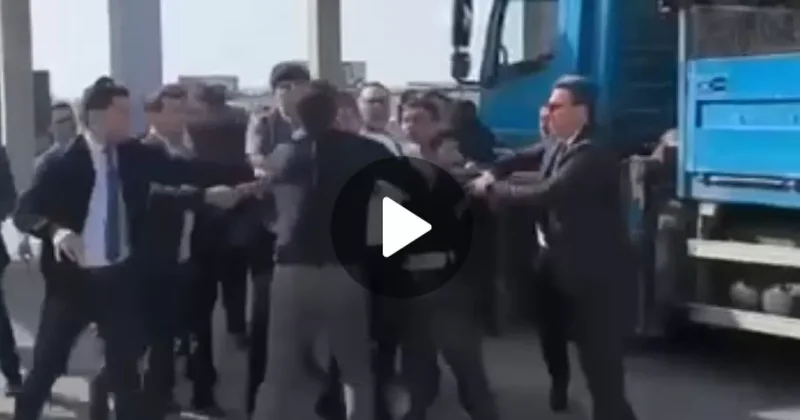 В ТЦ Sədərək напали на представителей госструктуры Рекламное противостояние спровоцировало потасовку / ВИДЕОФАКТ
