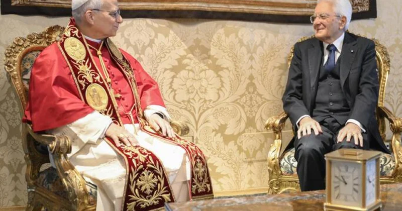 İtaliya Prezidenti və Papa Leo Yaxın Şərqdəki atəşkəsdən danışıblar