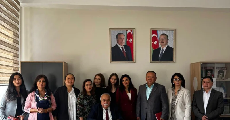 BDU da Qazaxıstanın Şərqşünaslıq İnstitutunun əməkdaşları ilə görüş olub