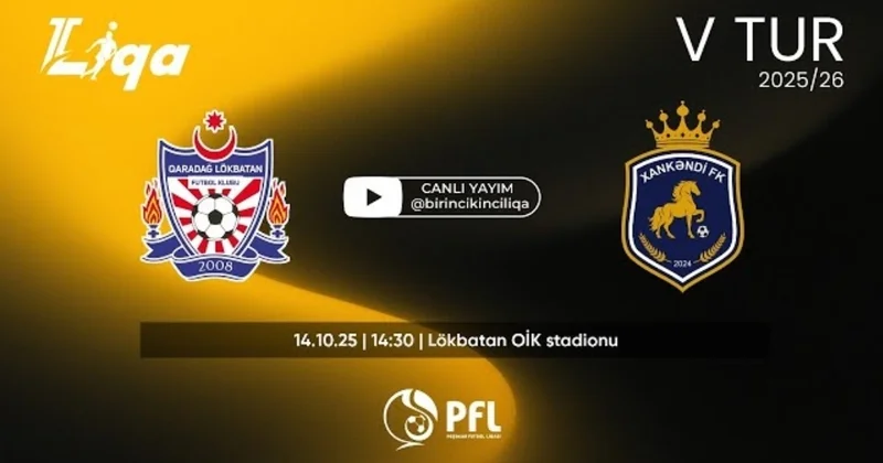 “Qaradağ Lökbatan” “Xankəndi”: CANLI YAYIM