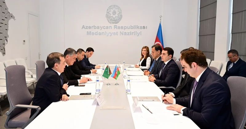 Azərbaycan ilə Türkmənistan arasında mədəniyyət sahəsində əməkdaşlıq MÜZAKİRƏ OLUNDU