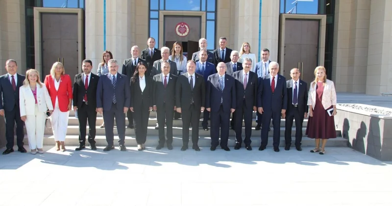 Türk parlamentləri arasında üçtərəfli görüş FOTOLAR