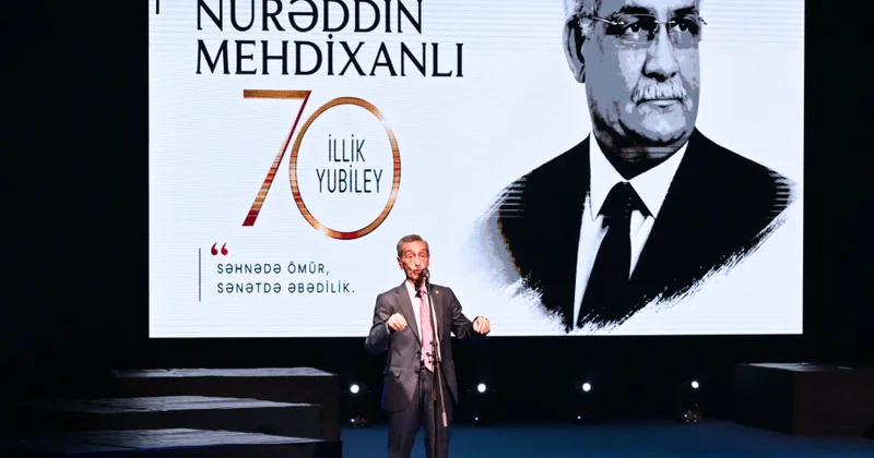 Xalq artisti Nurəddin Mehdixanlının 70 illik yubileyi qeyd olunub