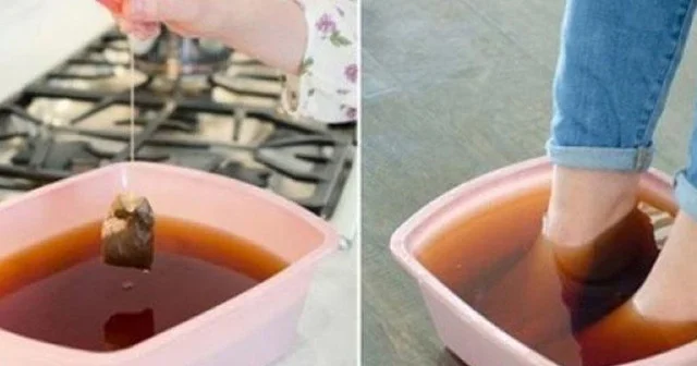 Çay dəmi ilə ayaqlara vanna etsəniz MÖCÜZƏVİ TƏSİR