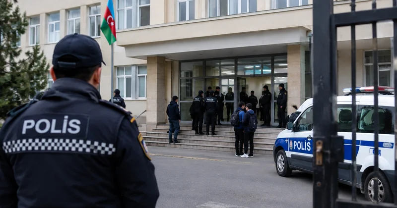 Bakıda 10 nəfər məktəbə HÜCUM ETDİ DETALLAR