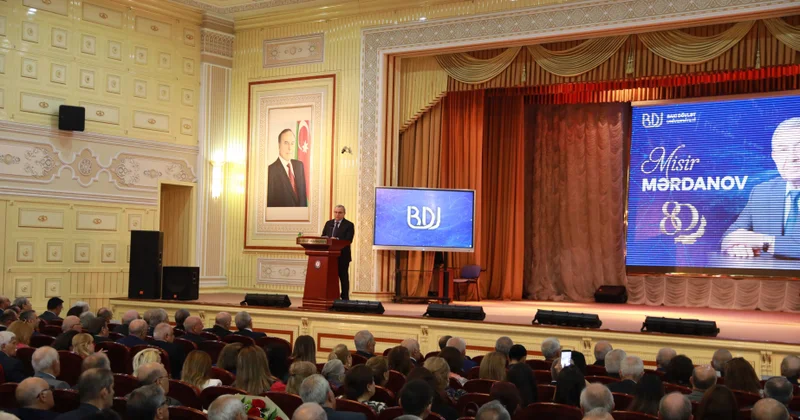 BDU da professor Misir Mərdanovun 80 illik yubileyi qeyd olunub