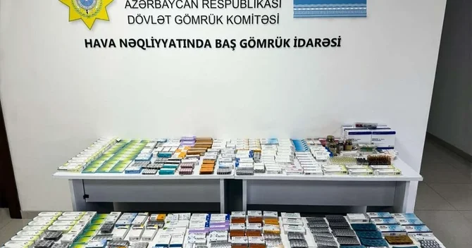 İstanbuldan Bakıya gələn sərnişində külli miqdarda dərman aşkar olunub