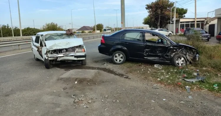 Goranboyda yol qəzası baş verdi 5 yaralı