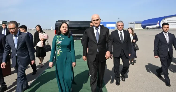 Vyetnamın Vitse prezidenti Azərbaycandadır
